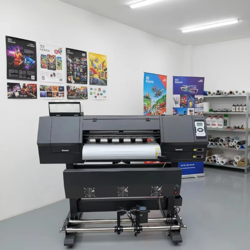 Customized 60cm 70cm Small Format Sublimation Paper Digital Eco Solvent Label Printer Automatic New