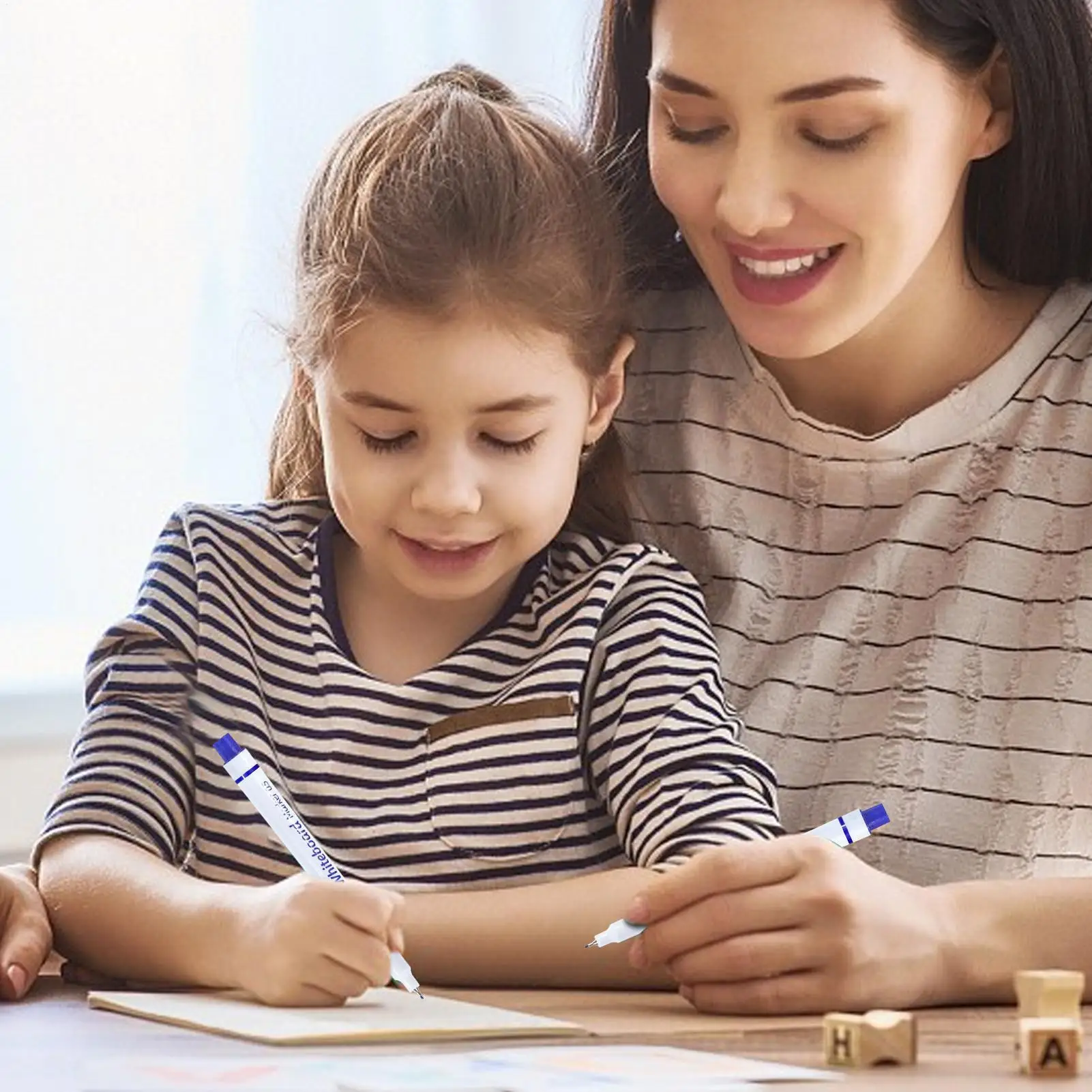 

Whiteboard Markers 10 Pieces Writing Pens 0.5mm Fine Tip Marker Set For Teacher Classroom Whiteboard Calendar School Preschool