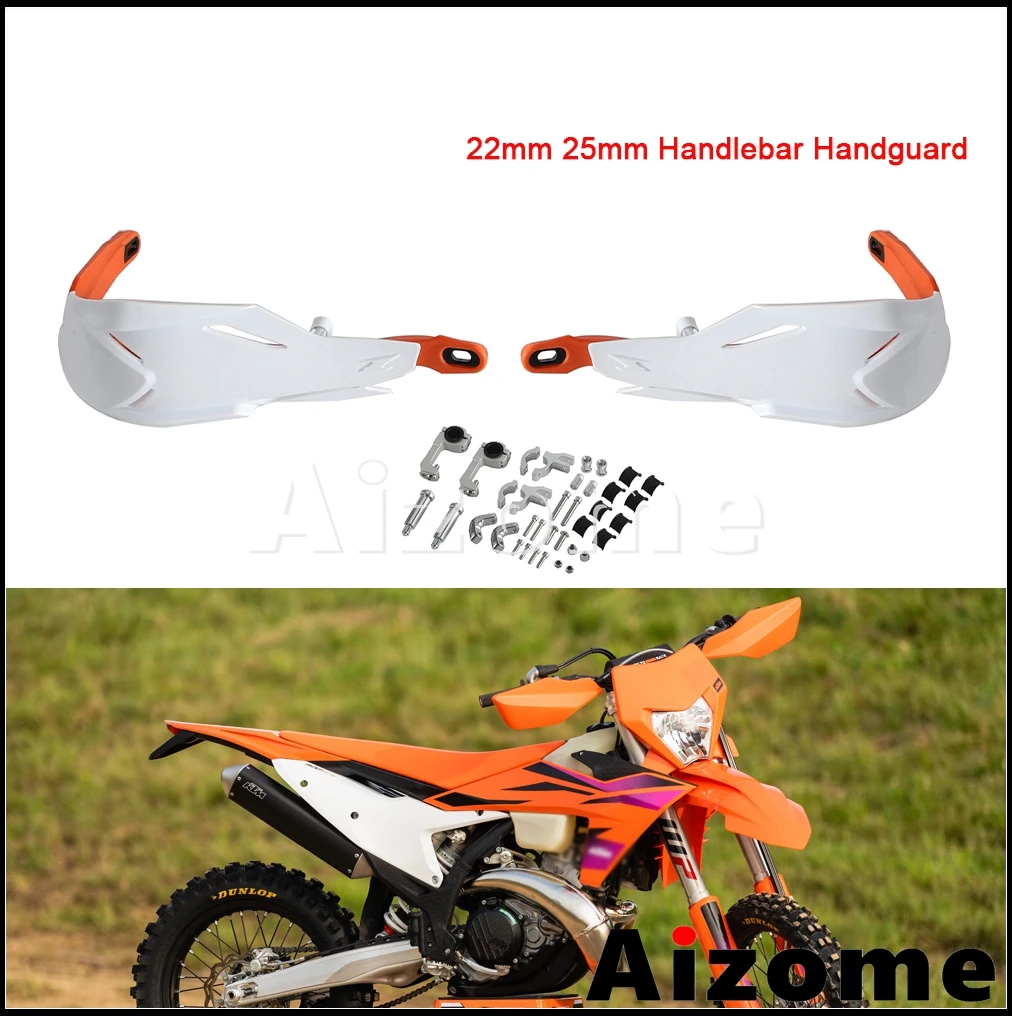 

Motorcycle Handguards 22mm 25mm 7/8" Handlebar Hand Guard Shield For 200 250 390 690 SX SXF XC XCW EXC-F EXC 125-530 Dirt Bike