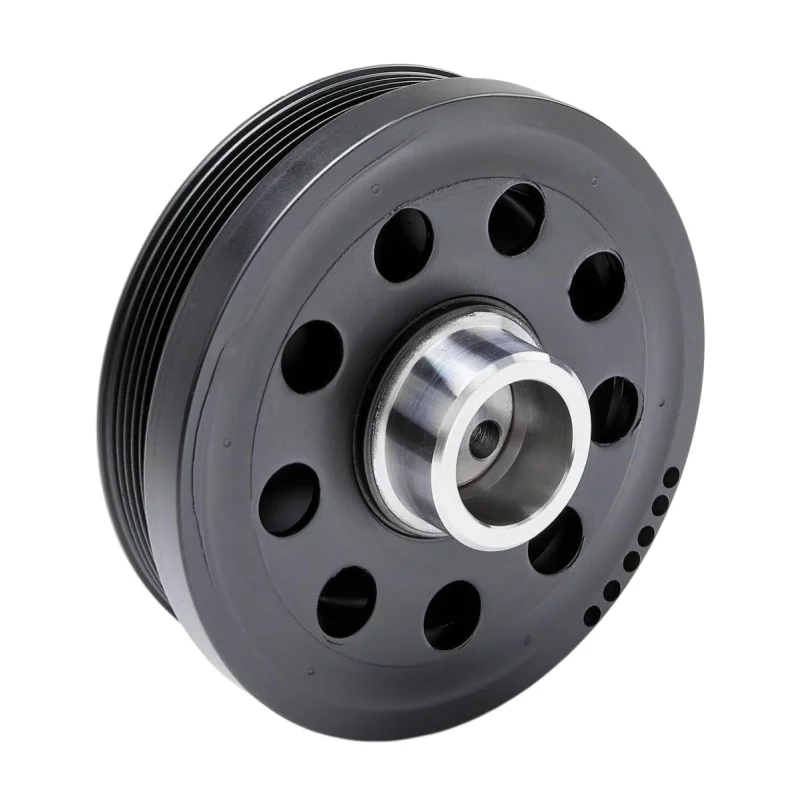 11238512072 - Engine Crankshaft Pulley (Vibration Damper) - for BMW N47, F20, E90, F30, F07, F10, 316d (N47n), 318d, 320d, 320xd