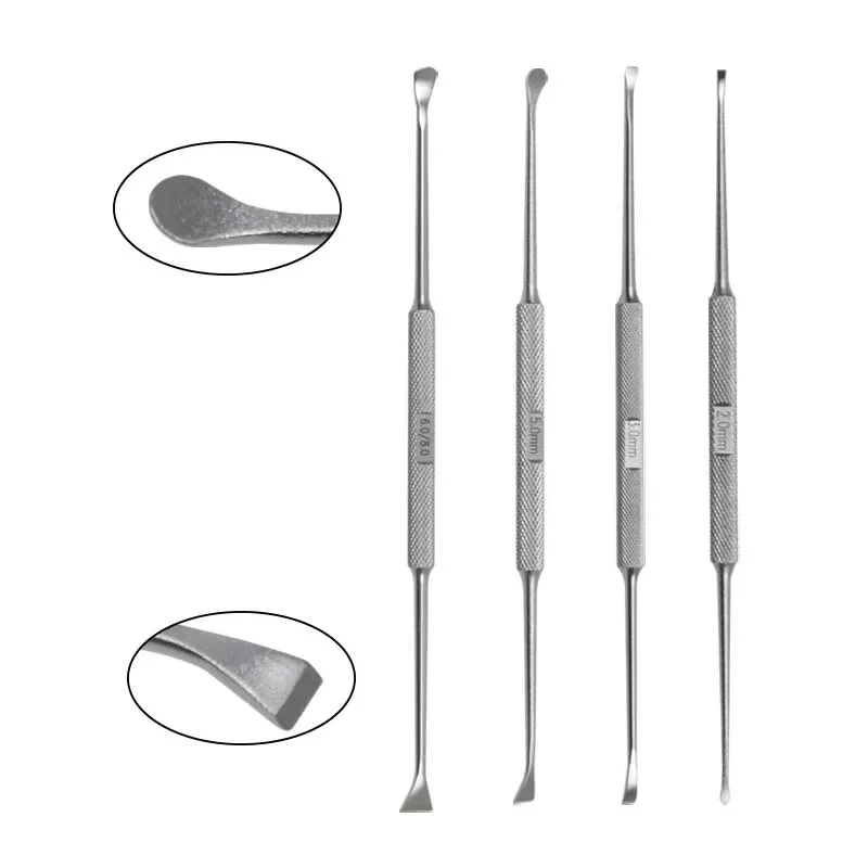 

Stainless Steel Bone Elevators Double Orthopedic Surgical Instrument Bone Peeling Knife