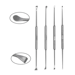 Stainless Steel Bone Elevators Double Orthopedic Surgical Instrument Bone Peeling Knife