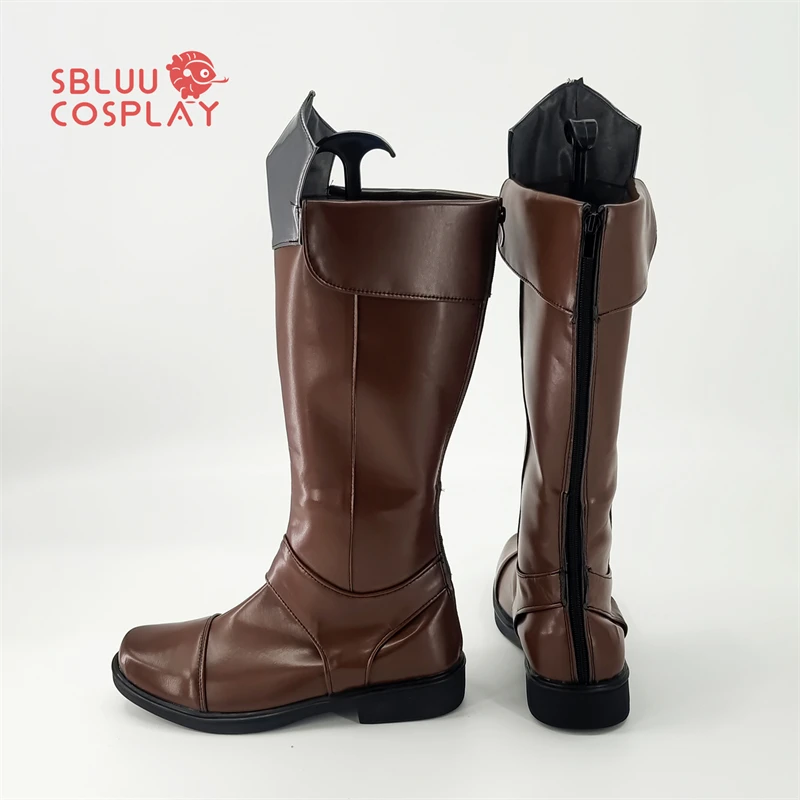 SBluuCosplay Anime Dio Brando Cosplay Shoes Custom Made Boots Halloween Party