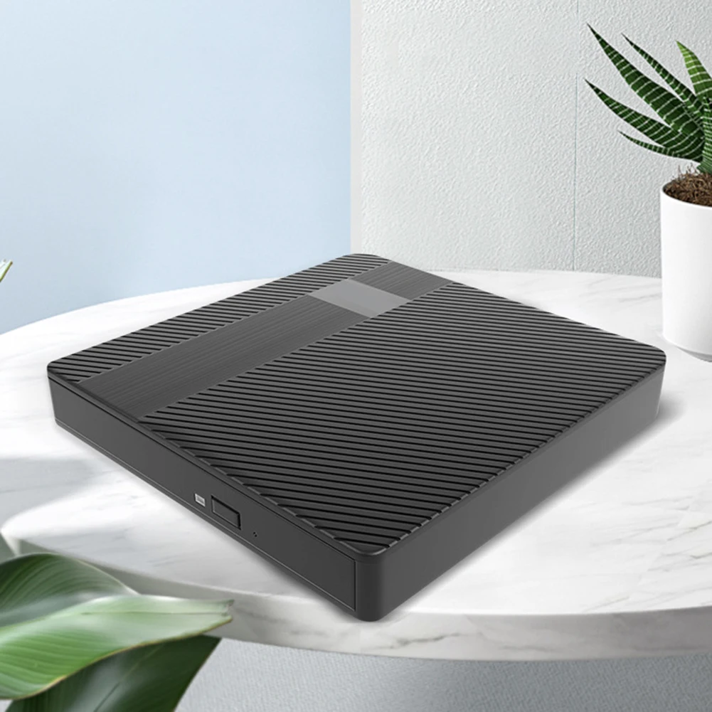 محرك أقراص CD DVD خارجي USB 3.0 ومسجل محرك Type-C لأجهزة الكمبيوتر المحمول /Linux Windows 7/8/10/11