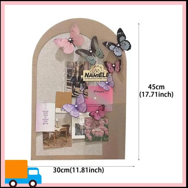 Professional-Butterfly Photo Board Photo Display Wall Butterfly Photo Collage Board Home Desktop Decor Birthday