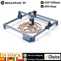 SCULPFUN S9 Laser Engraving Machine Ultra-thin Laser Beam Shaping Technology High-precision Wood Acrylic Laser Engraver410x420mm