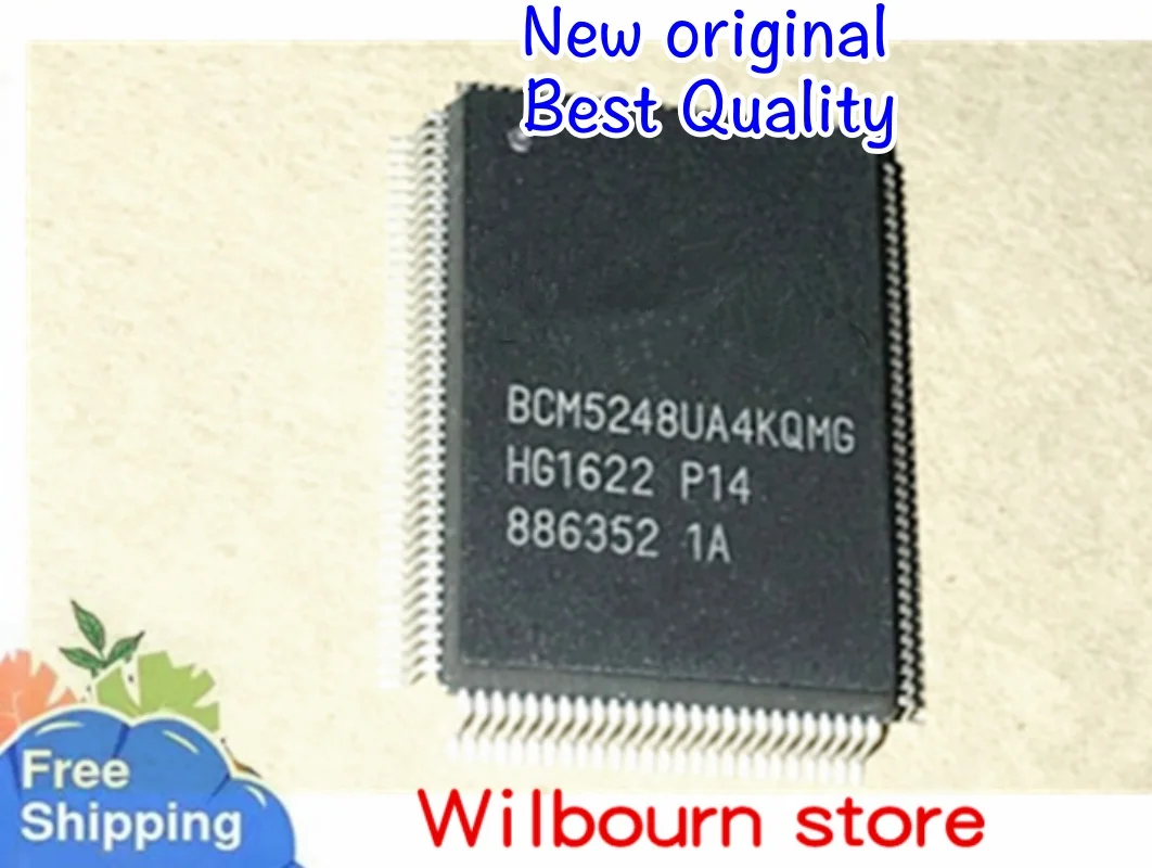 

10PCS/LOT 100% NEW BCM5248UA4KQMG BCM5248UA4KQMG-P14 BCM5248UA2KQMG QFP128 Electronic components