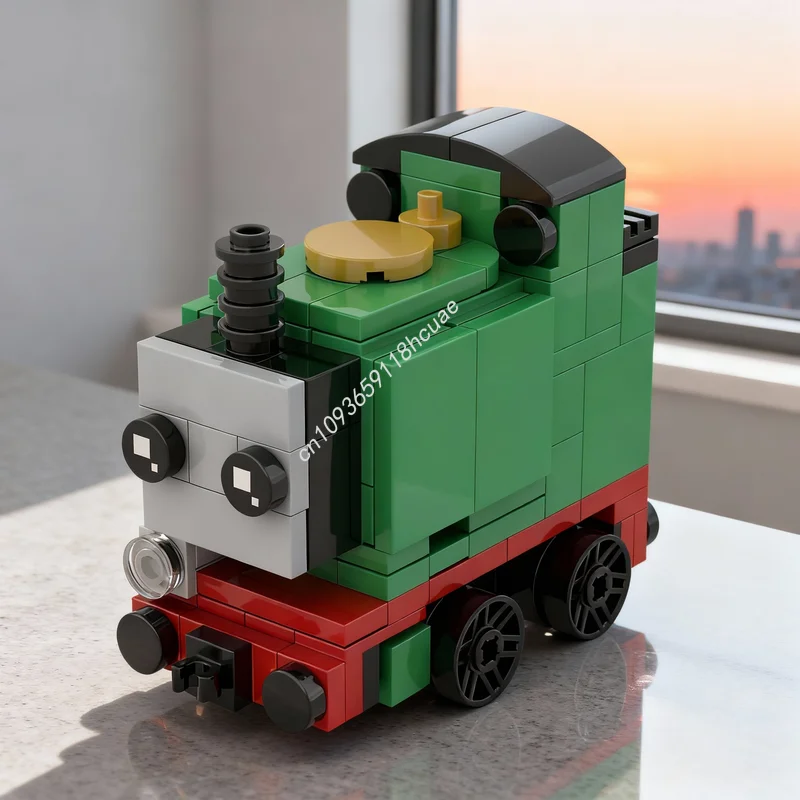 

157pcs MOC Brickheadz Percy Model Building Blocks Architecture Toys DIY Creative Assemble Idea Brick Festival Gifts Education