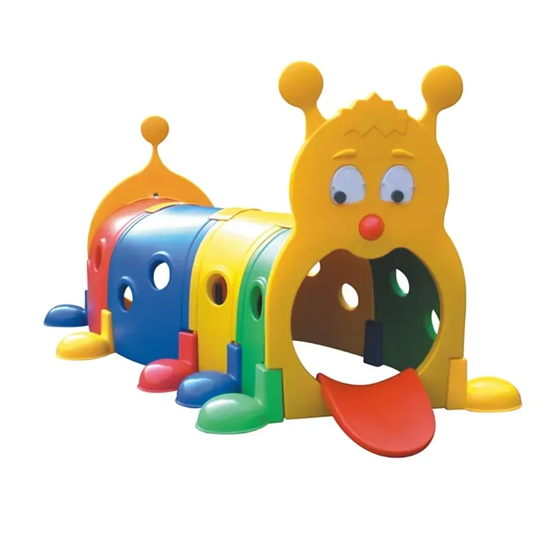 Colorful Plastic Play Tunnel for Kids Commercial Playground Equipment Attractive Style Fun Toys Children Outdoor Activity