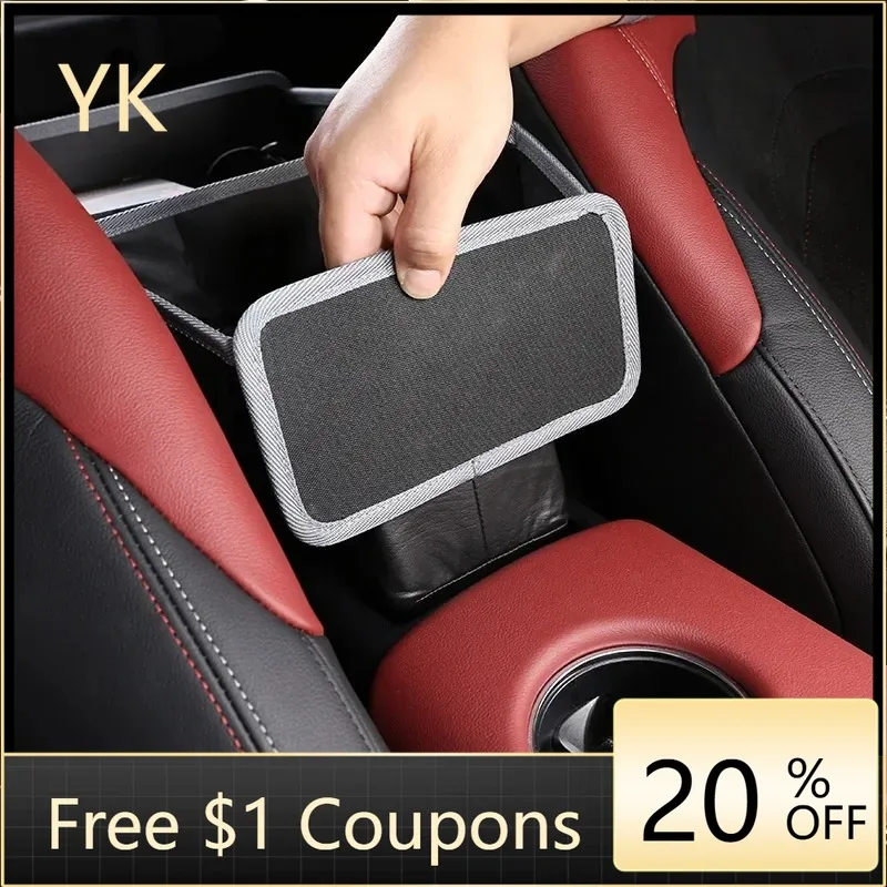 

For Toyota GR Supra A90 19-26 Car Armrest Storage Box Pocket Multi-use Seat Back Storage Bag Organizer Interior Car Accessories