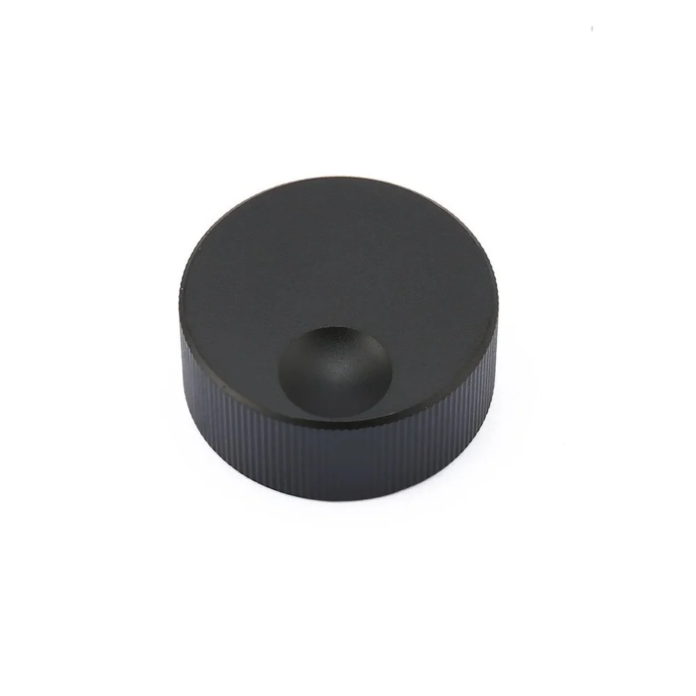 CNC Machined Volume Knob Compact Design Included Hex Screw Compatible With Half-round Shaft Industrial Metal Detector