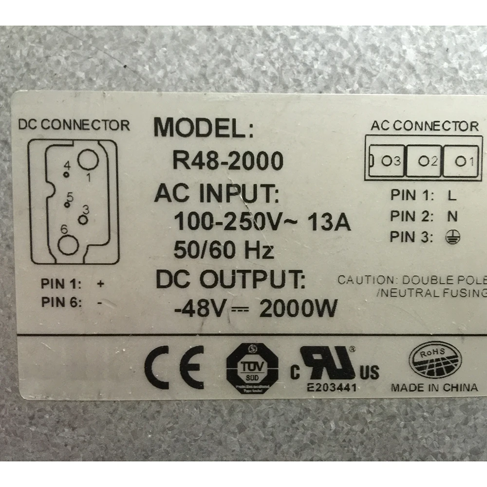 Imagem -04 - Fonte de Alimentação de Comunicação Emerson Teste Perfeito R482000 48v 2000w