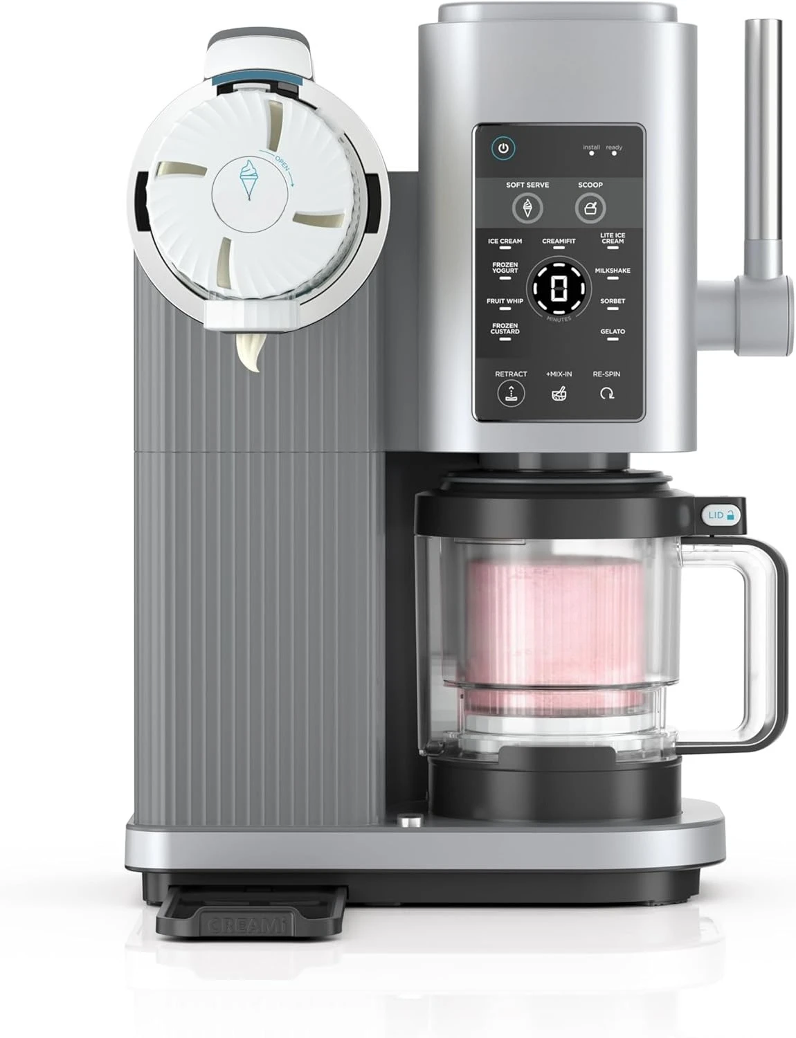 Ice Cream and Soft Serve Maker, Sorbet, Milkshake, Frozen Yogurt, Low Calories Program & More, 13-in-1, Soft Serve Handle image 2