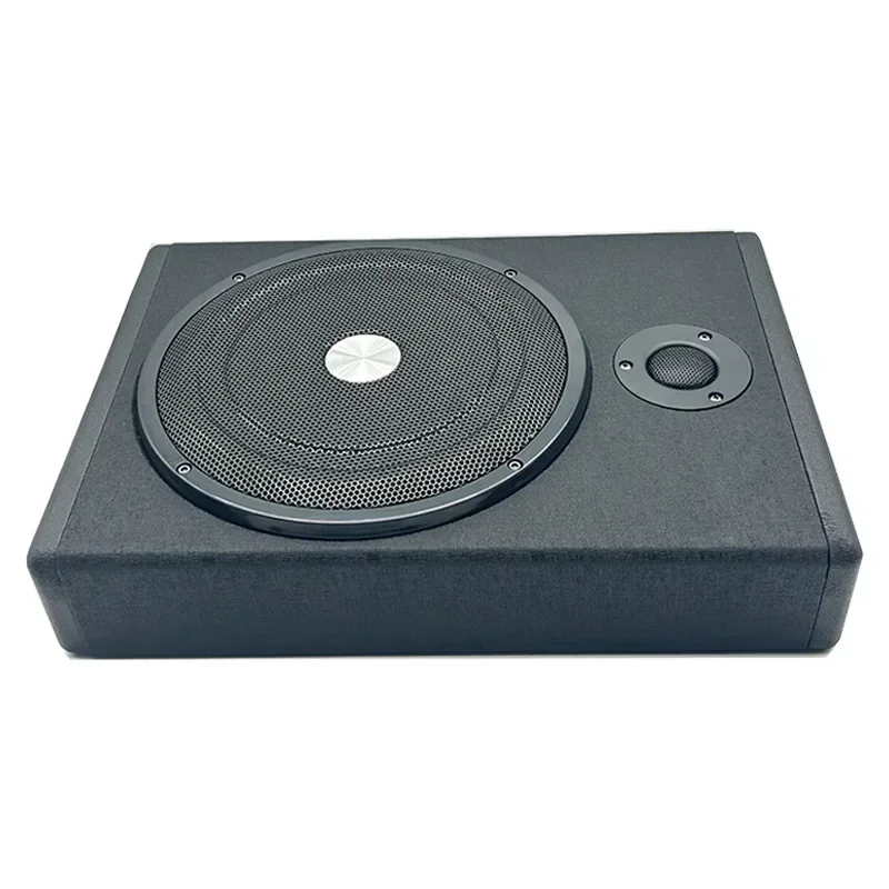 Durable Car Ultra-thin Subwoofer 10-inch 8-inch High-power Speaker Car Audio Modified 12V with Its Own Power