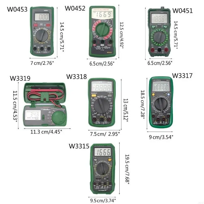 203C متعدد الأغراض الجهد الحالي الرقمي المتعدد صمام ثنائي ثلاثي الصمام NCV-هرتز اختبار الكاشف LCD المتعدد السيارات قبالة عقد