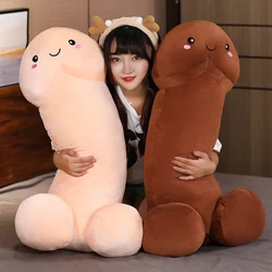Juguete de peluche de pene de tamaño gigante, almohada de peluche de pene suave, juguete Sexy