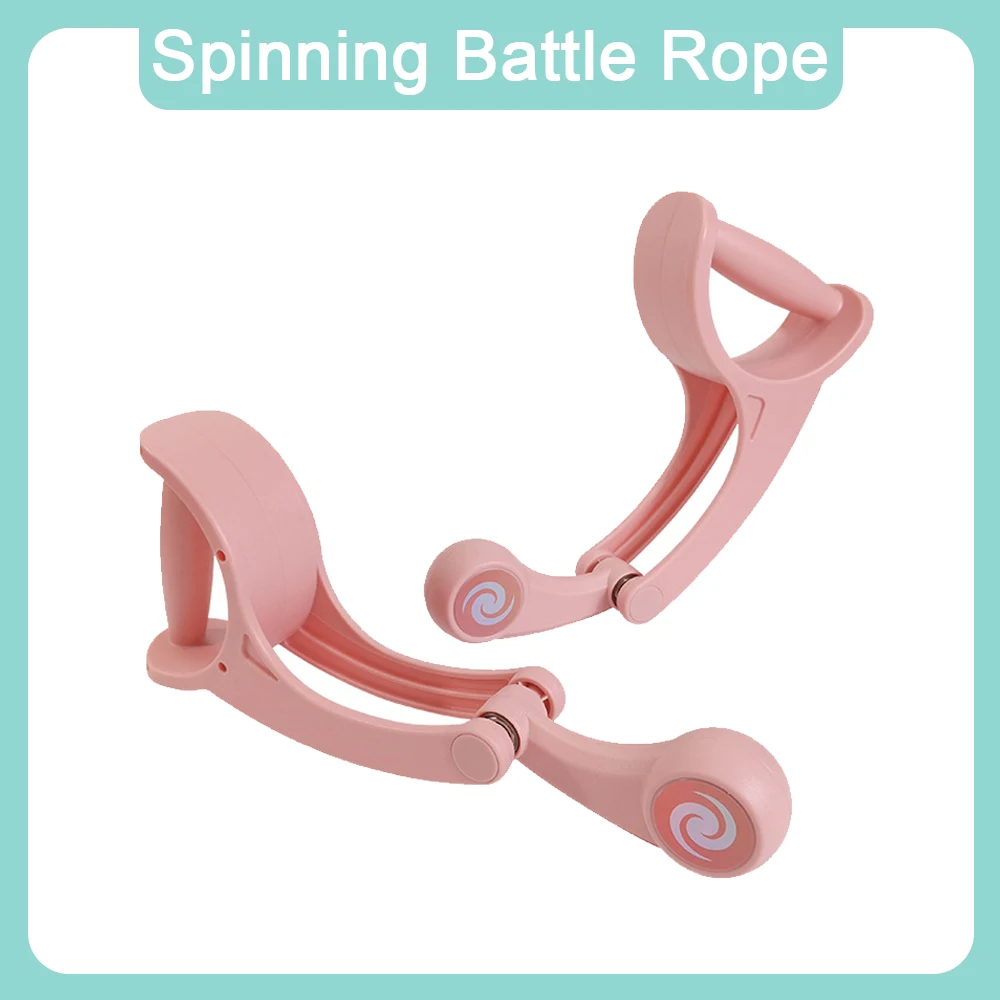Silent Rotating Cordless Battle Rope Unisex Home Fitness Accessory Arm Strength Training Workout Equipment