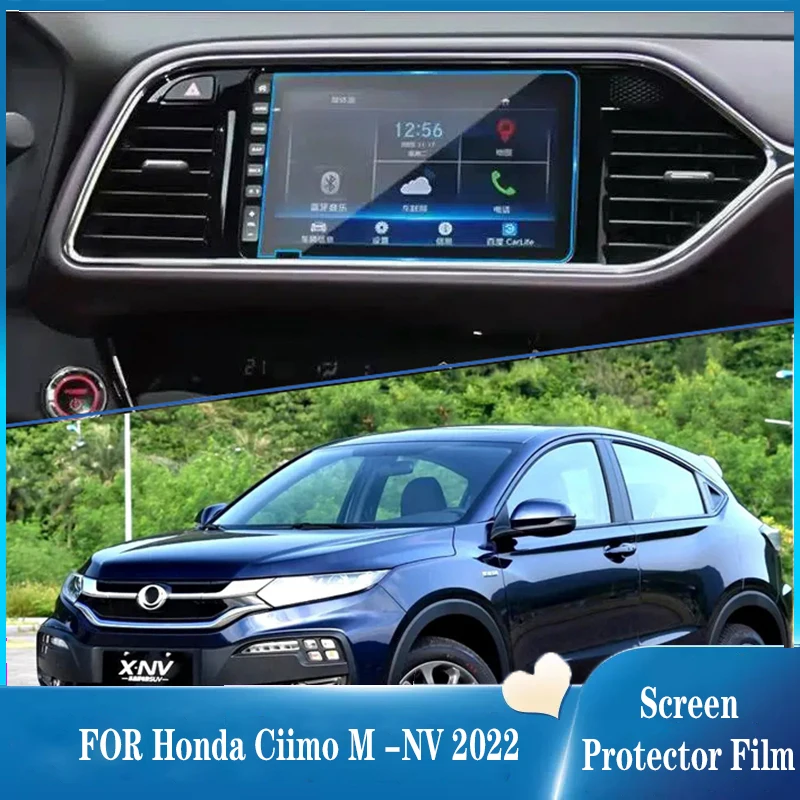 9H Tempered Glass Screen Protector Tempered For Honda Ciimo M-NV 2021-2023 Center Control Navigation Film Car Modify Accessory