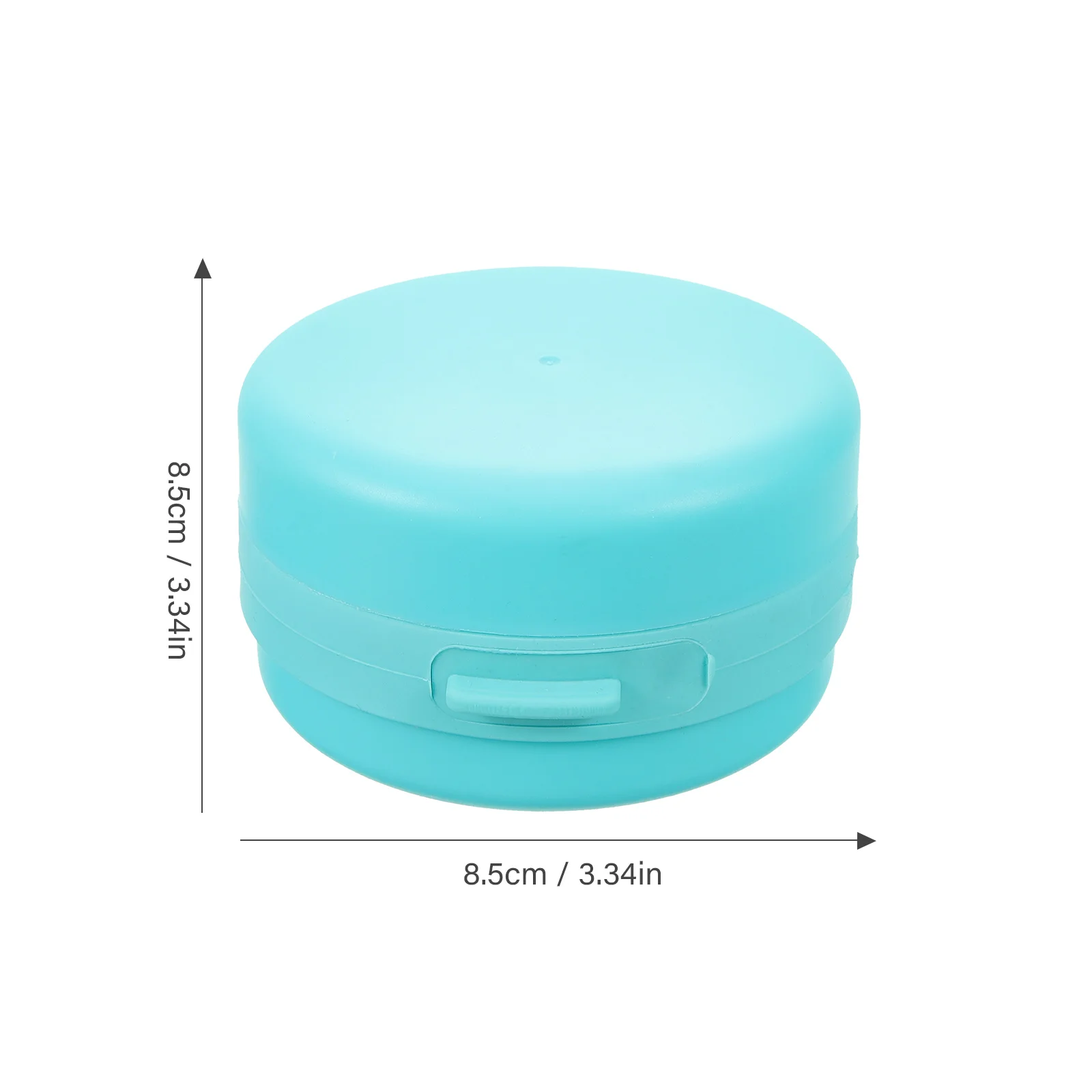 Silicone Bath Head Scrubber Bathing Body Clean Portable Washing Silica Gel Soap Case Household