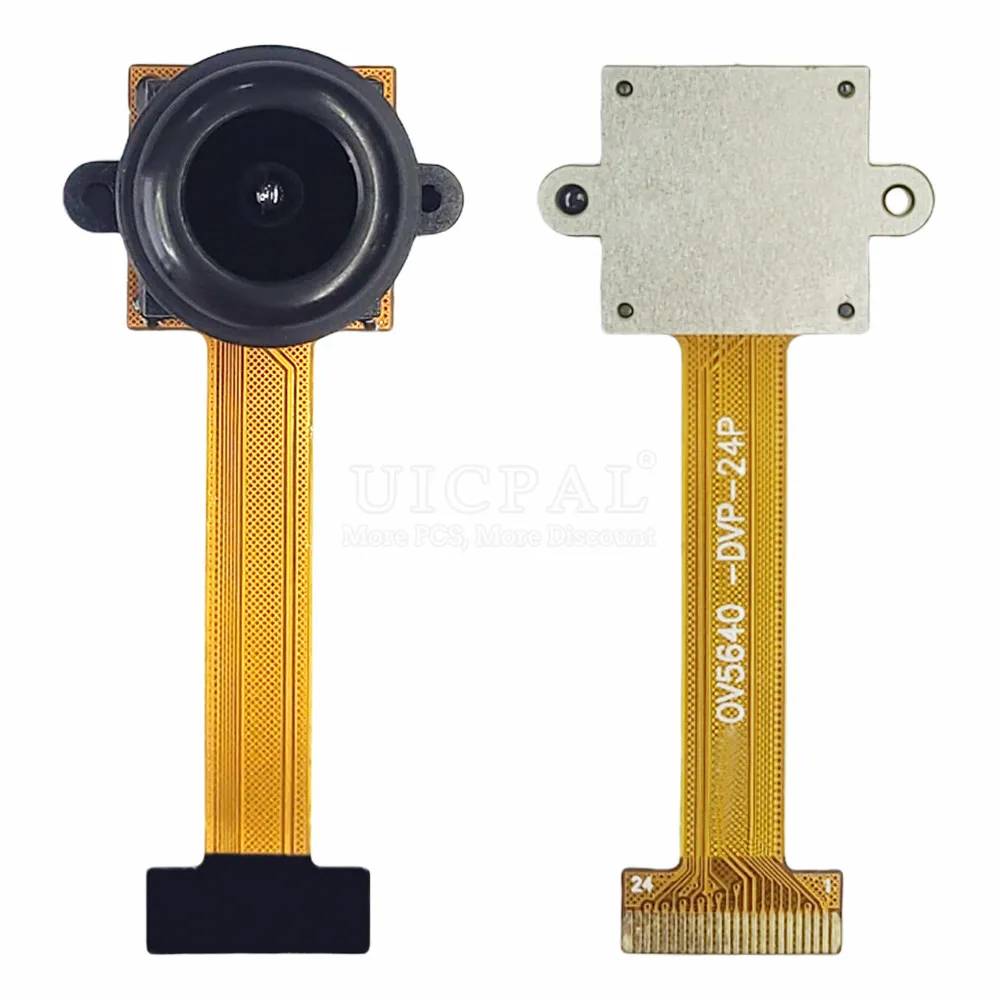 OV5640 Camera Module HD 5MP 130 Degrees Adjustable Focus for ESP32 DVP MIPI 24Pin 0.5MM Spacing 50MM Length 5CM