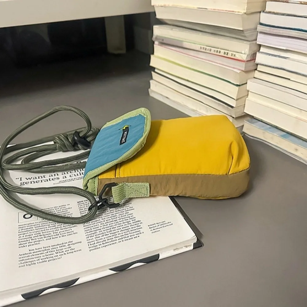 

Men Wallet Nylon Crossbody Bag Waterproof Korean Style Sports Phone Bag Card Holder Card Pouch Small Storage Bag Travel