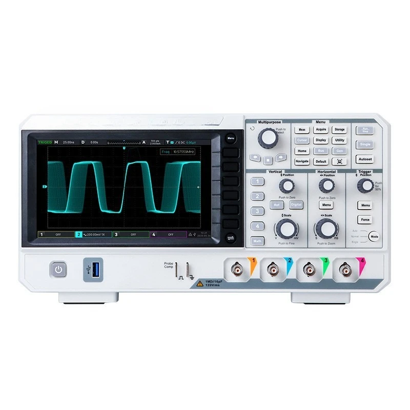 Digital oscilloscope, bandwidth four-channel oscilloscope
