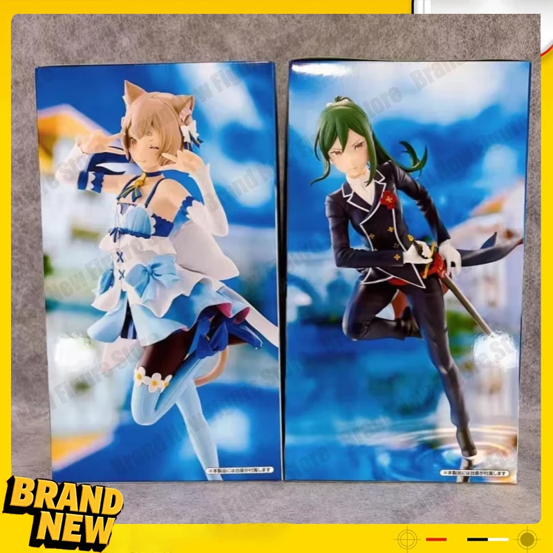 New Gigo Figure Limited Edition Crusch Karsten And Felix Argyle Anime Figures PVC Model Anime Collectible Fans Gift