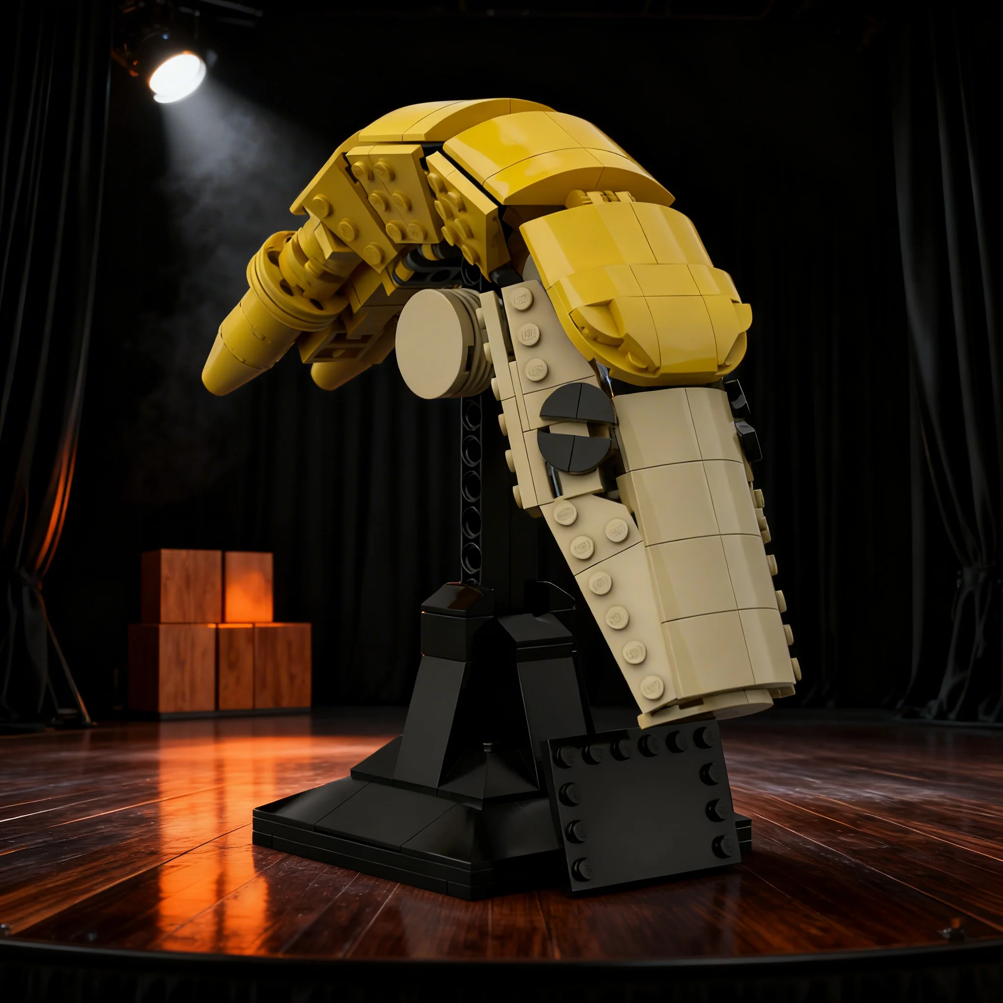 Image of 273-teiliges MOC Star Battle UCS Kommandanten-Kopfhelm Sammlermodell Bausteine Architektur-Bausteine DIY Weihnachtsgeschenke Spielzeug