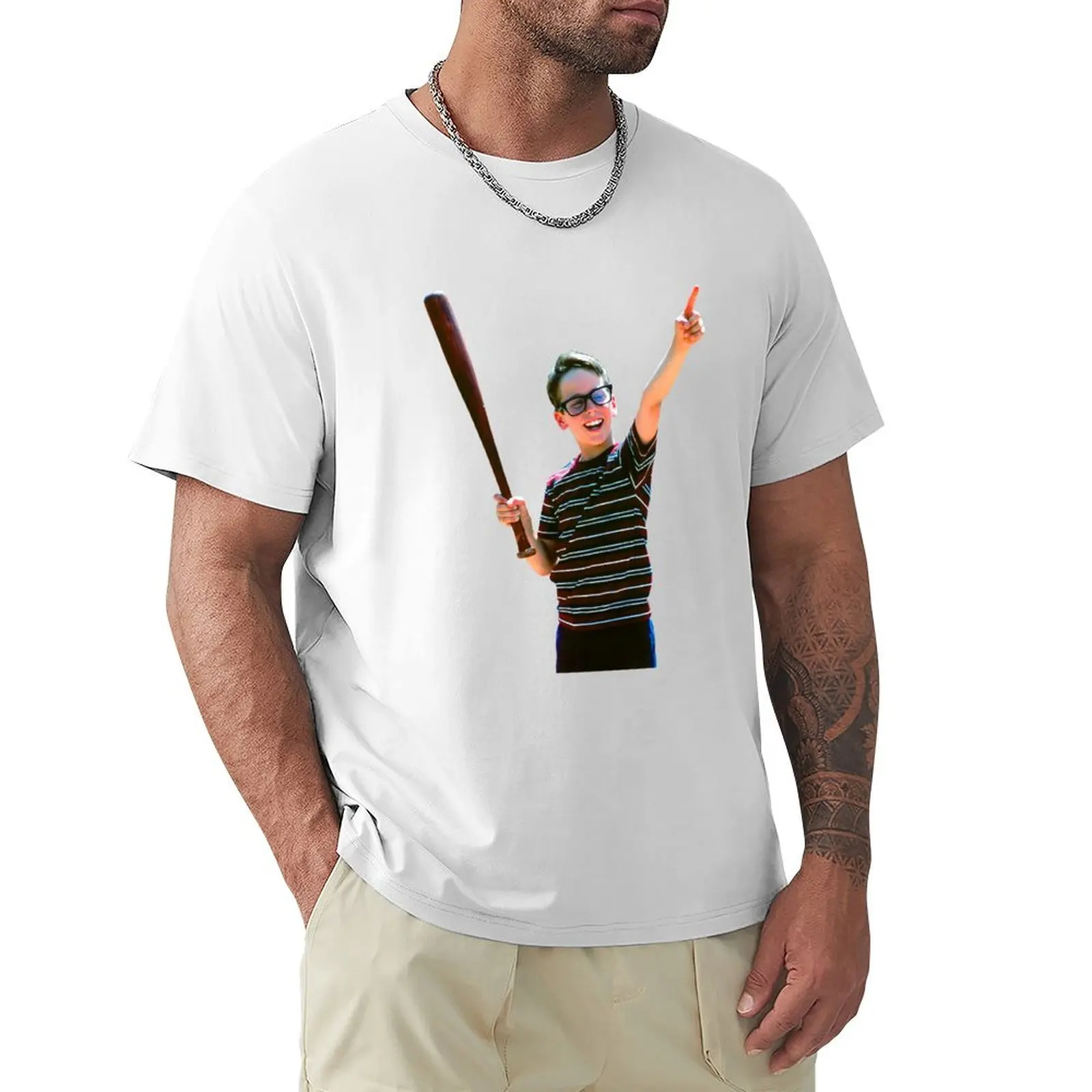 

SQUINTS The Sandlot T-shirt graphics blanks funnys oversizeds t shirts men