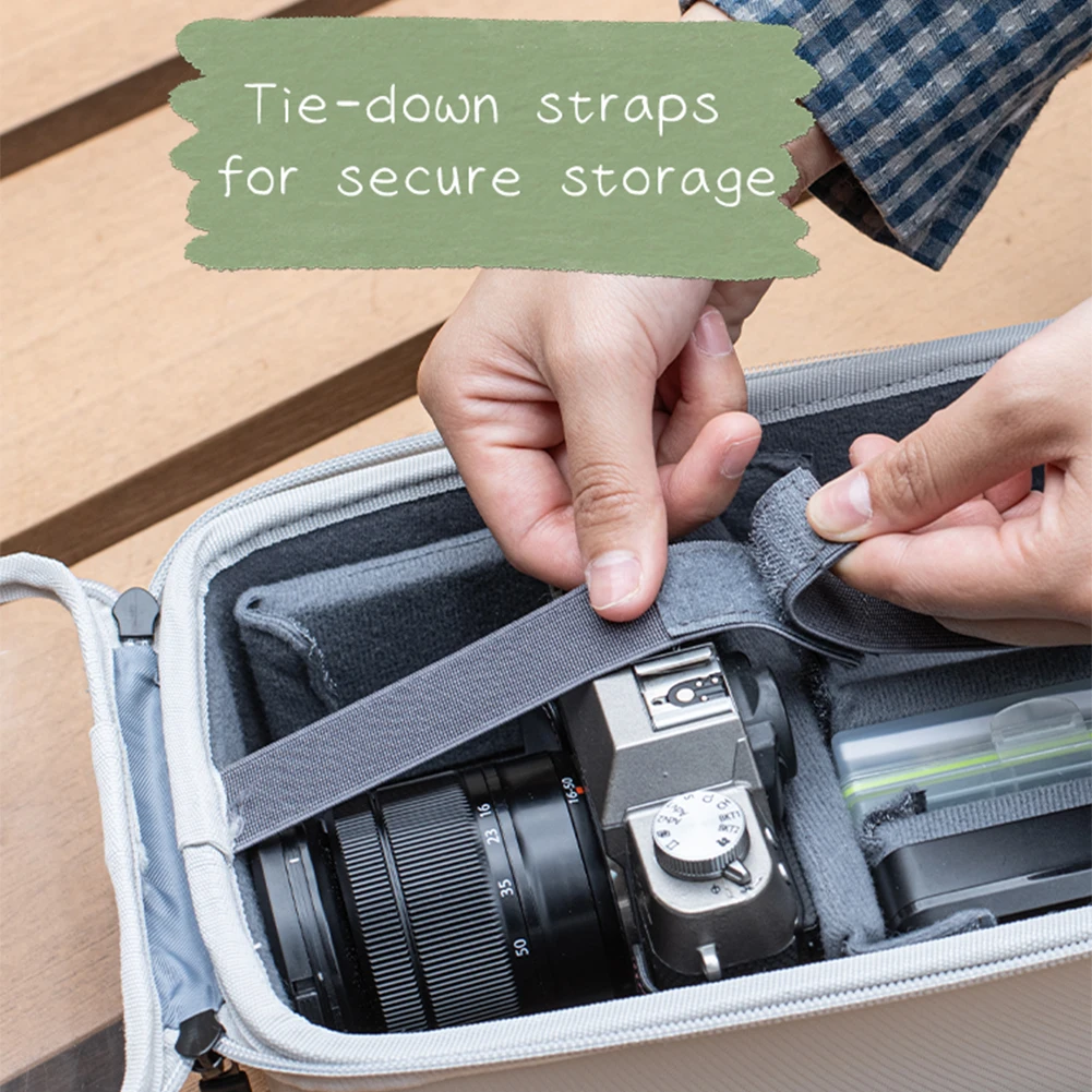 Camera Bag Visible Camera Bag Transparent Digital Carry Bag PU PVC Splashproof Anti-Scratch For Pocket 3/GoPro/Insta360 Cam