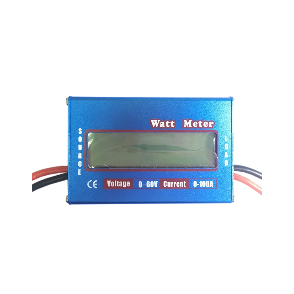 Digital Display Battery Power Current Analyzer Portable Watt Meter High Accuracy 60V 100A Checker Measuring Instrument