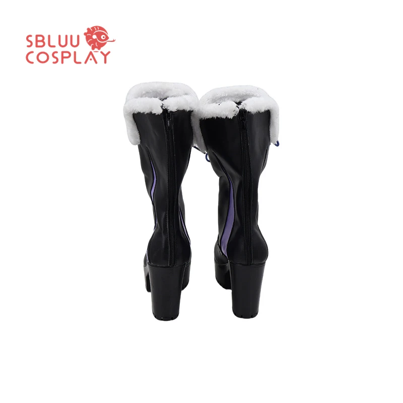 SBluuCosplay Gioco Kuya Scarpe Cosplay Stivali su misura per feste di Halloween