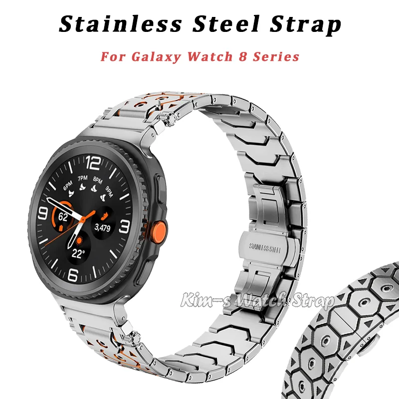 

Stainless Steel Strap For Samsung Galaxy Watch 8 classic 46mm Metal Watchband Bracelet Correa For Samsung Watch 8 40mm 44mm band