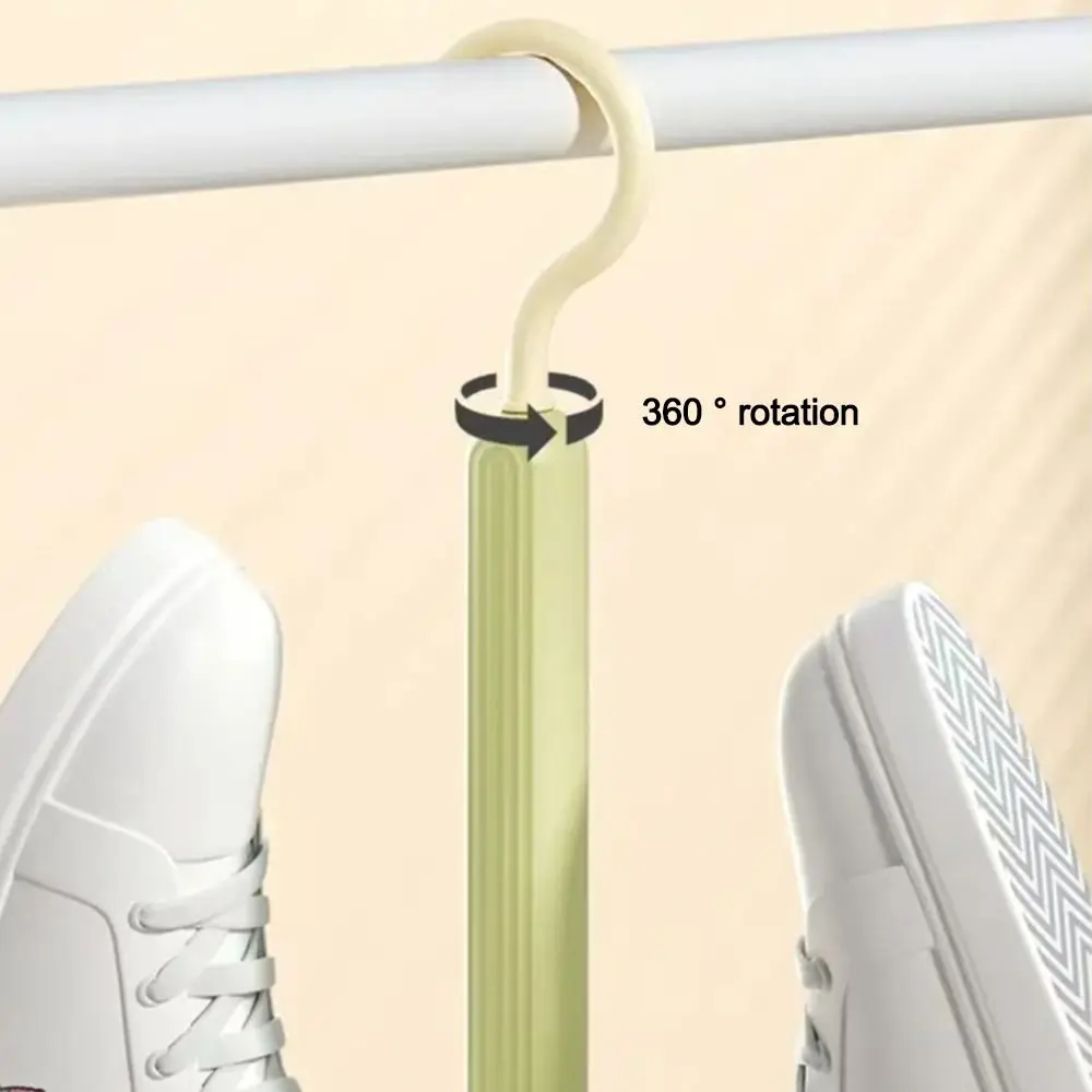 Langlebiges 360° °   Rotation Schuh Trocknen Rack Winddicht Hängen Trocknen Schuh Haken mit Trocknen Clip Schuh Rack
