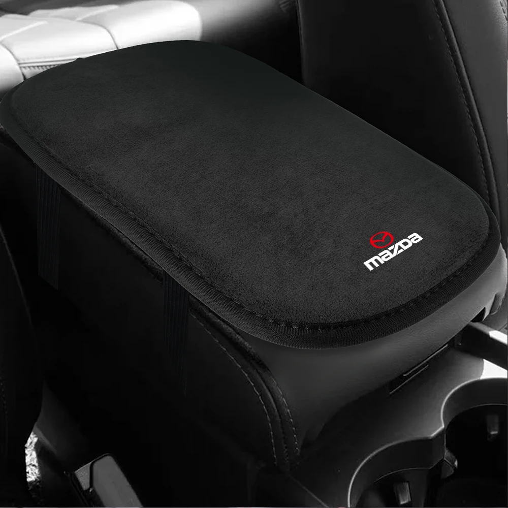 Car Armrest Storage Box Cover Auto Armrest Leather Cushion For Mazda MS 3 6 BL BM GJ CX3 CX-5 CX-8 KE KF CX7 CX9 MX5