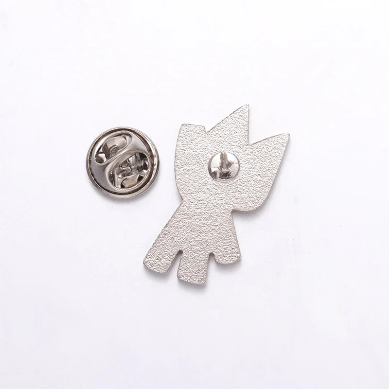 Cute Toro Inoue Cat Enamel Pin Portable Playmates Game Characters Brooch Lapel Metal Badge Jewelry Gifts for Friends Wholesale