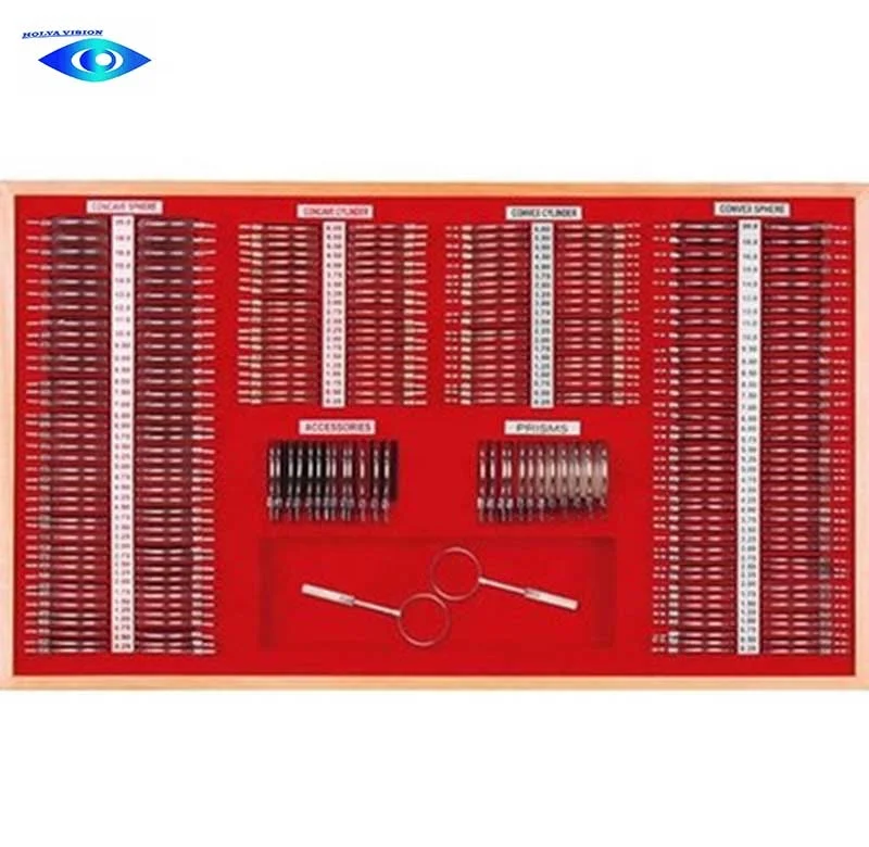 

Holyavison Высокое качество Профессиональное оптометрическое оборудование Офтальмологическая коробка для тестирования зрения Наборы оптических пробных линз по хорошей цене