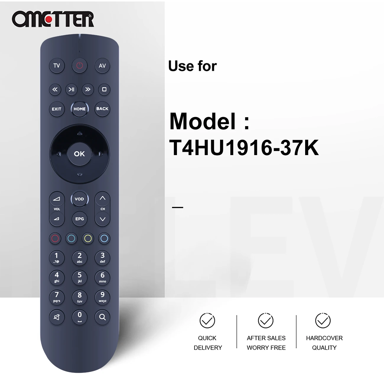 Новый пульт дистанционного управления t4huсамом/37K для A1 Xplore TV