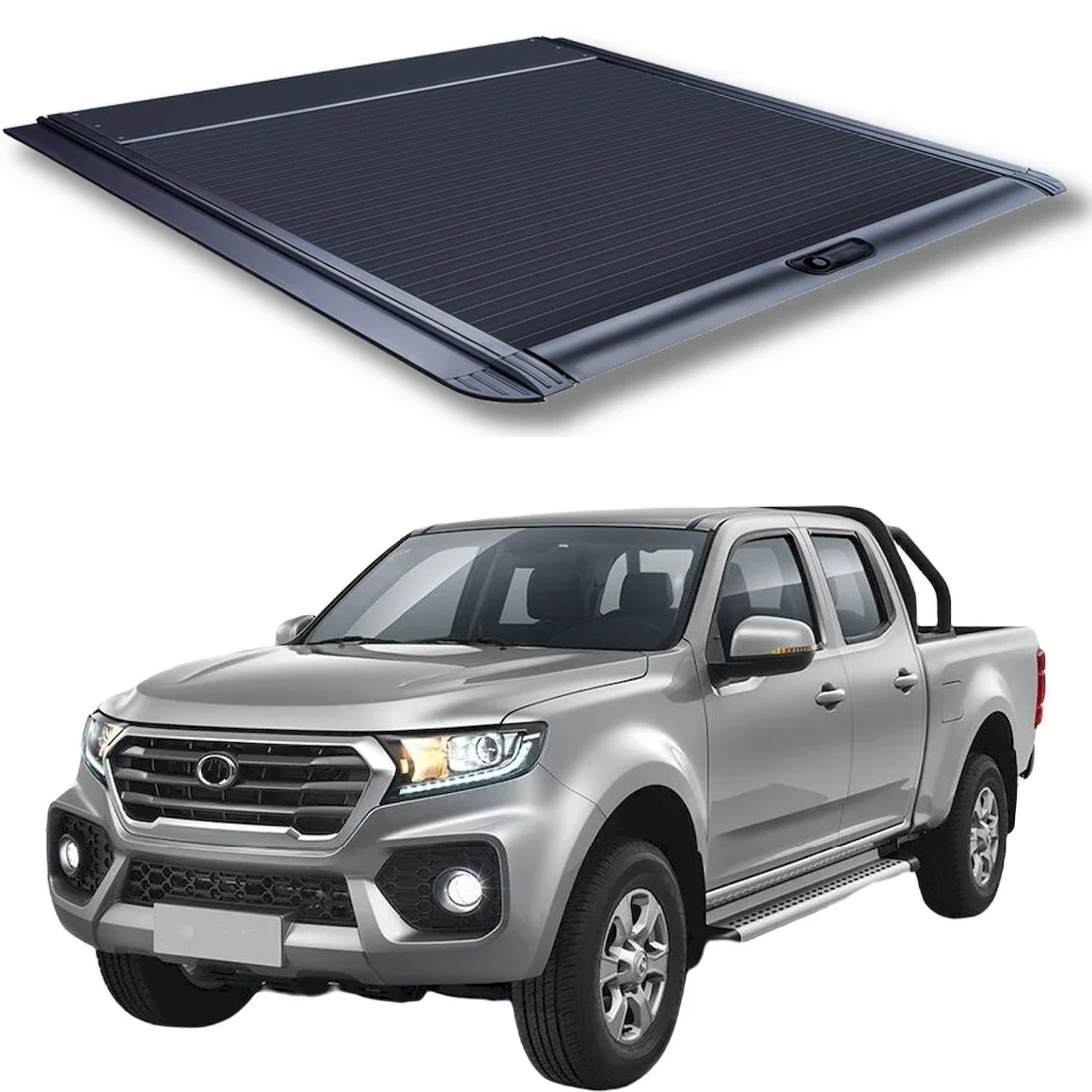 Aluminum Retractable Roller Lid Pickup Bed Cover for Great Wall GWM Wingle5 Wingle7 SHORT BED