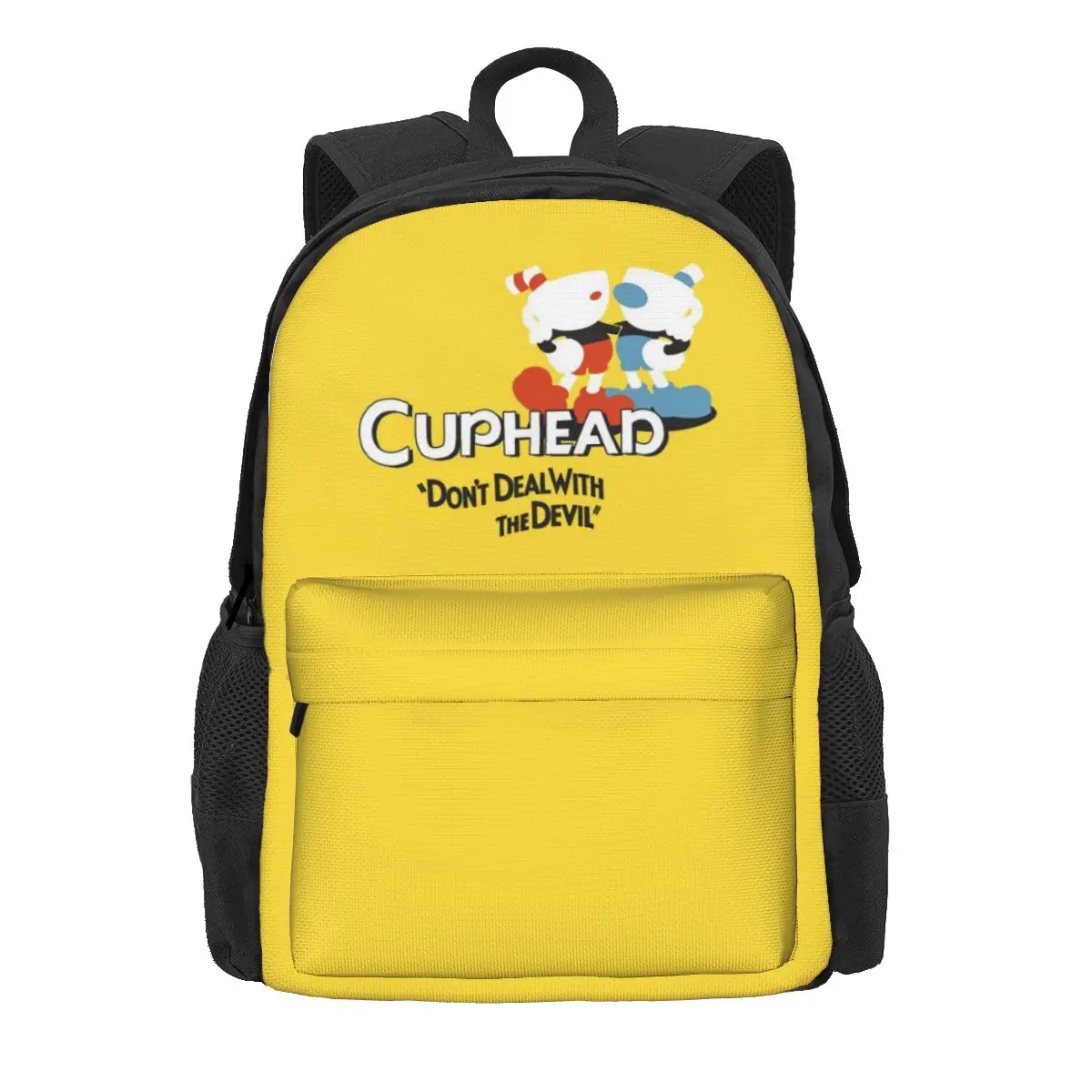 

Cuphead Game Women Backpack 3D Print Fashion Children School Bag Laptop Backpack Teenage Large Capacity Polyester Rucksack