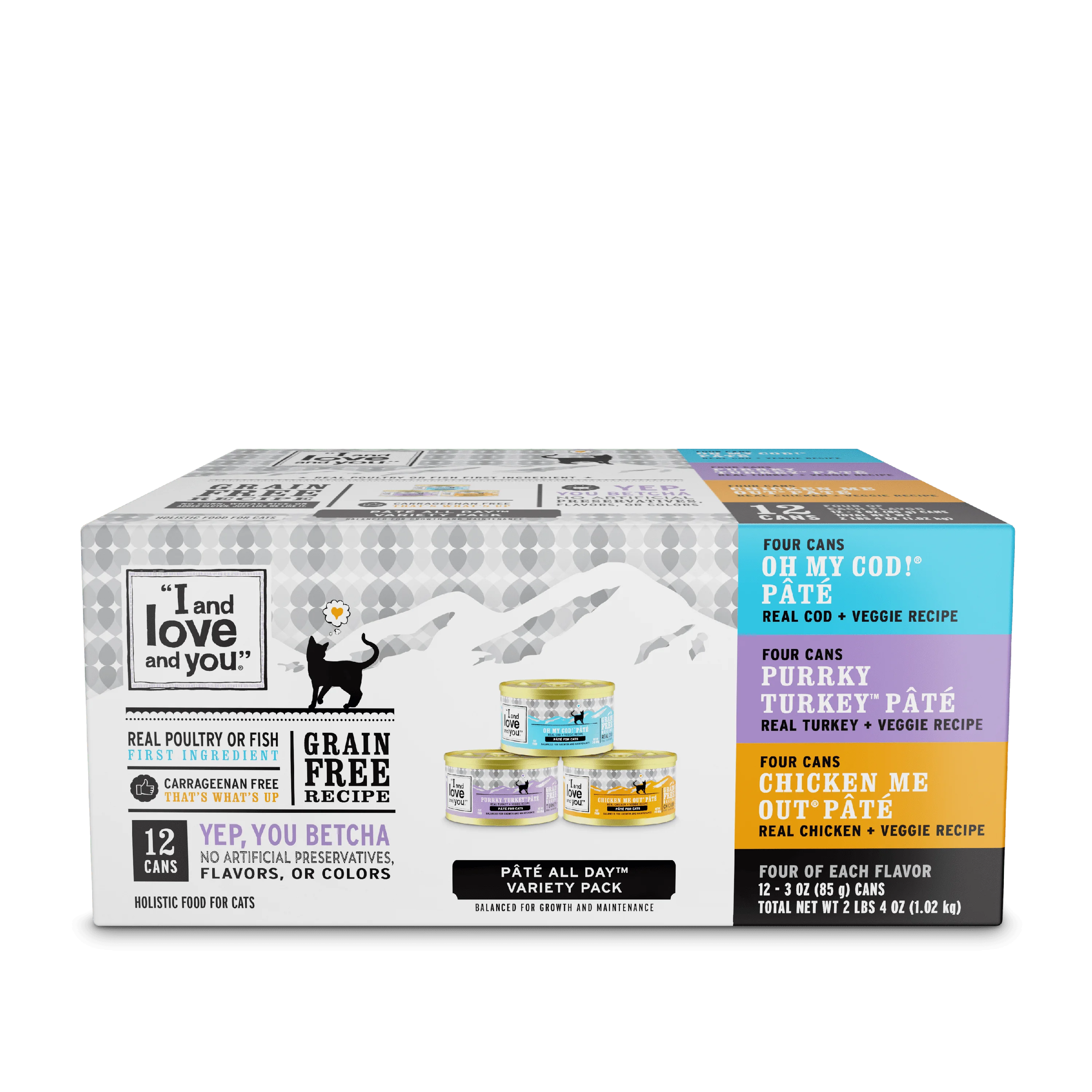 

I and love and you Pate All Day Variety Pack