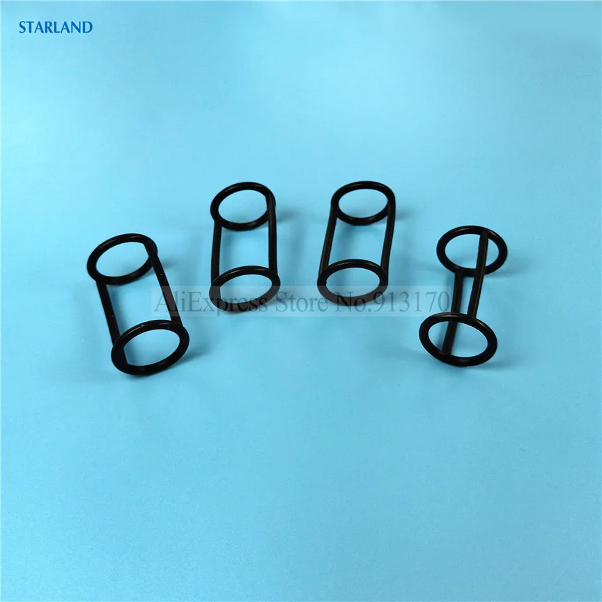 4 Pieces Black Long Seal Rings Silicone Gaskets Of BTB / BTK Soft Ice Cream Machines Long H Shaped Seal Rings 42mm