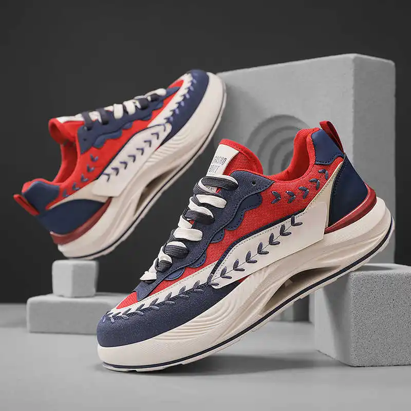 Zapatos de suela plana con altura, zapatos deportivos, botas de vestir Oxford, zapatos de hombre debido a la novia, zapatillas de deporte, precio, novedades Lux