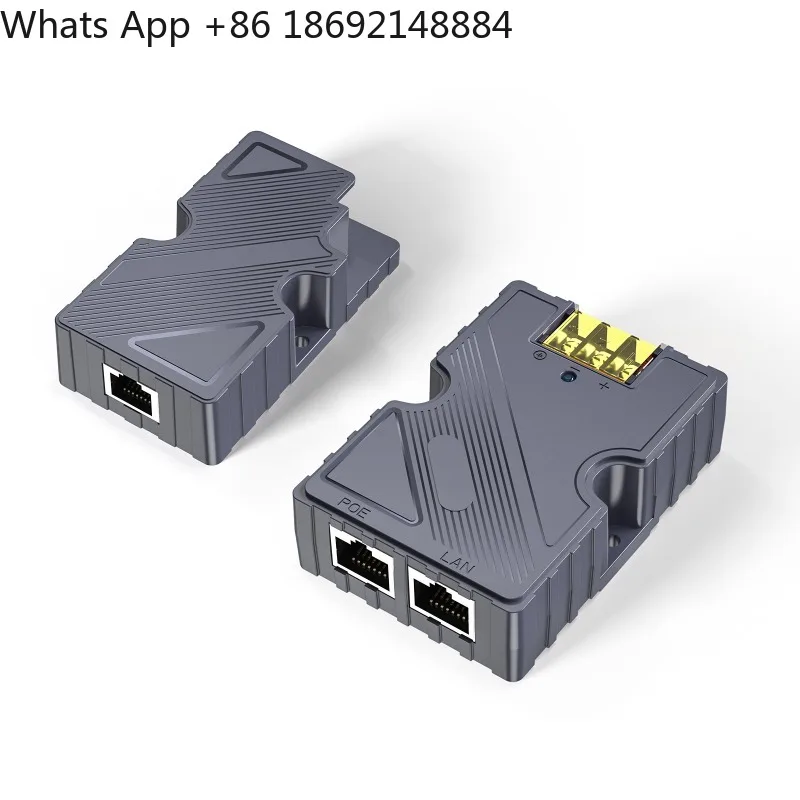 

Transfer interface POE power supply booster, suitable for power separation Gigabit network transfer interface