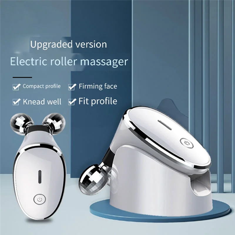 ABUD-instrument de beauté vibrant à microcourant électrique lifting rouleau masseur peau serrer Massage appareils de beauté