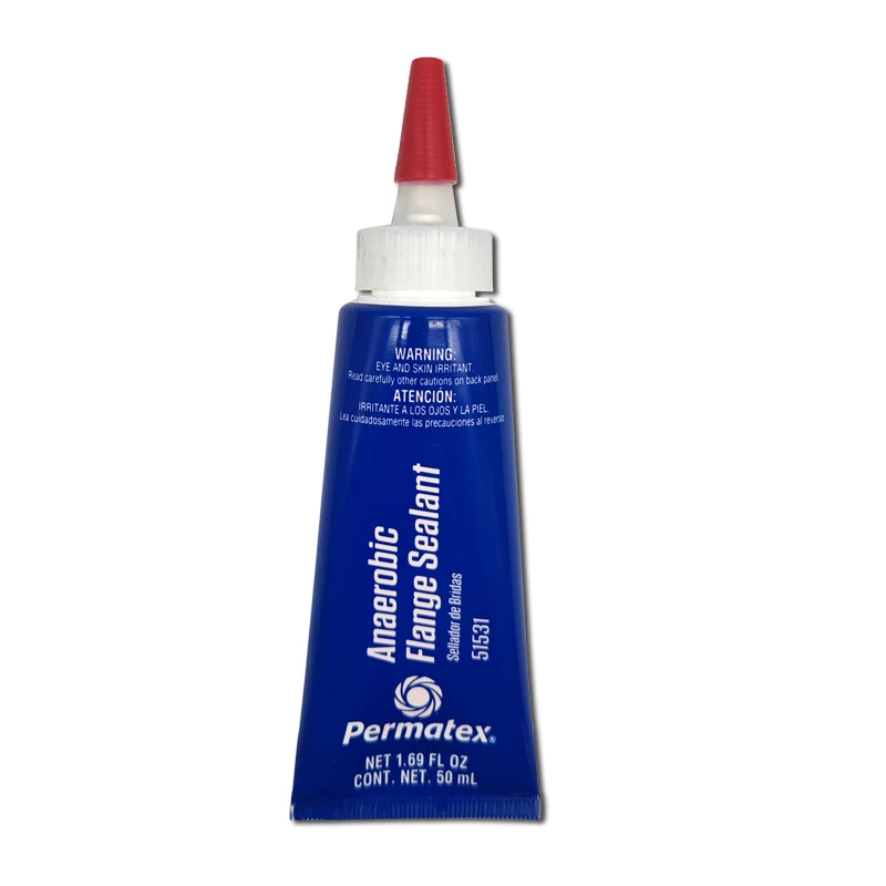 Permatex 51531 Anaerobic Flange Sealant 50ML Oil Resistant Liquid Gasket Maker for Engine Transmission Metal Flanges