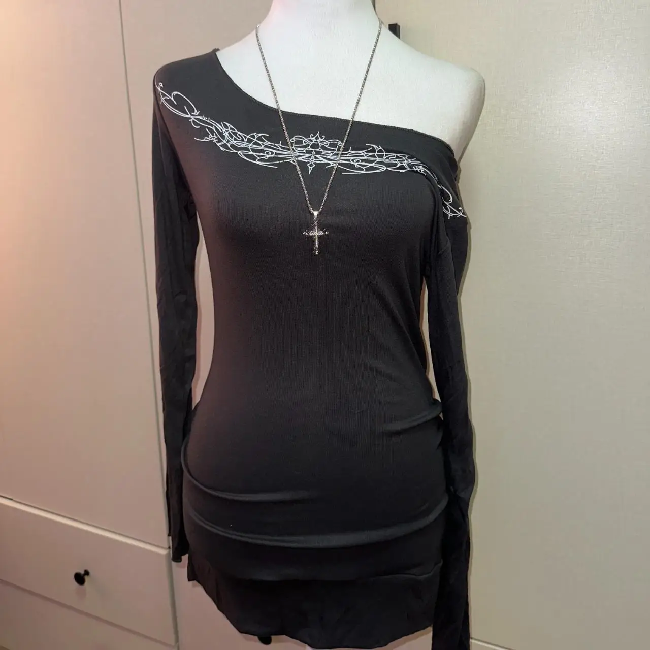 Kawaii Frauen Top Y2k Tops 90er Jahre Kleidung Vintage Langarm Stern Mädchen Y2k Kitty Frühling 2025, Frau Kleidung weibliche Goth Harajuku