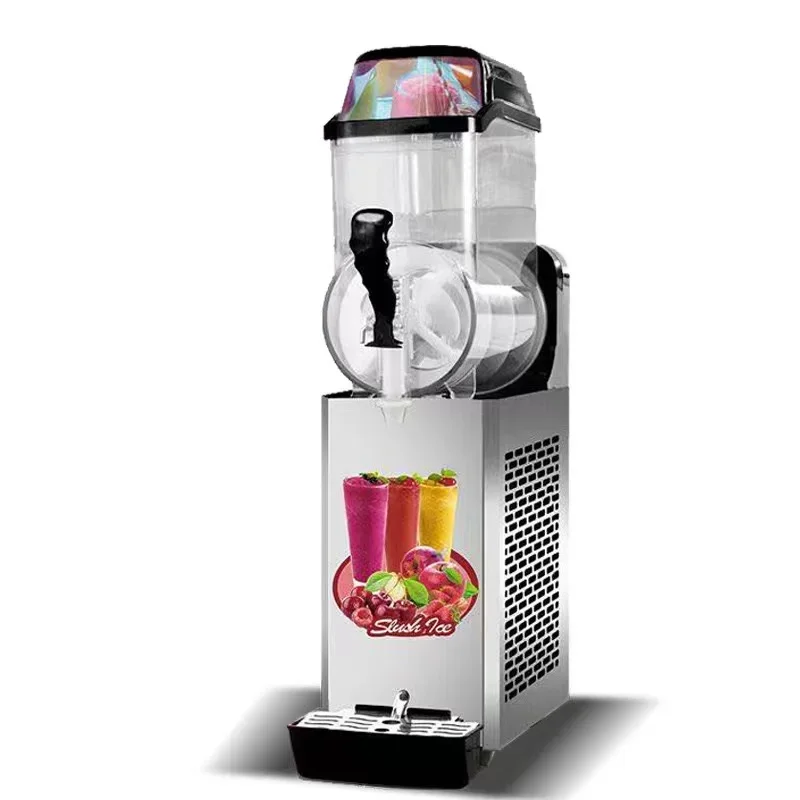 2024 Commercial Steel Slushie Machine Snow Melting Cream Machine Home Use Hotels Food Shops Milk Tea Juice Smoothie Snow Cream