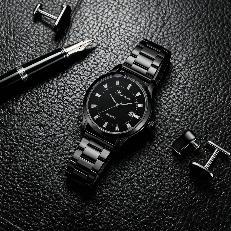 جديد أزياء الرجال الساعات 2026 عارضة جولة الهاتفي حلقة من جلد ساعات كوارتز للرجل الأعمال الذكور ساعة Reloj الفقرة Hombre #4