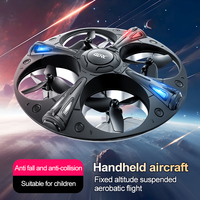 4DRC New V43 Mini UFO RC Drone With LED Light Altitude Hold Quadcopter Anti-collision Induction Dron RC Toys for Boys Children